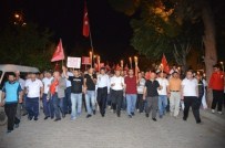 AVNI KULA - Gediz'de 'Demokrasi Ve Milli İrade Yürüyüşü' Düzenlendi