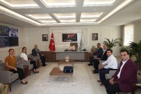 TRAFİK SORUNU - İnşaat Mühendisleri Büyükşehir Belediye Başkanı Fatma Şahin İle Bir Araya Geldi