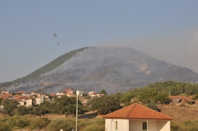 İzmir'deki Orman Yangını Devam Ediyor