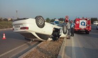 Manavgat'ta Trafik Kazası Açıklaması 1 Yaralı