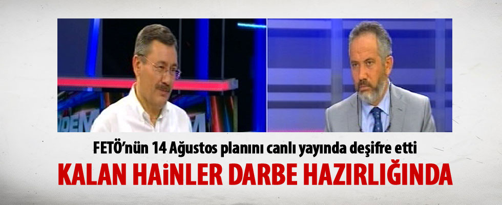 Melih Gökçek FETÖ'nün yeni darbe planını açıkladı