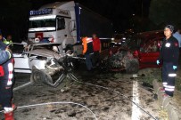 AHMET ERBAŞ - Yozgat'ta Trafik Kazası Açıklaması 7 Yaralı