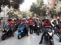 EDIRNEKAPı - Bin 400 Motosikletle 30 Ağustos Zafer Bayramı Korteji