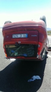 Mut'ta Otomobil Takla Atıp Ters Döndü Açıklaması 1 Yaralı