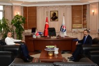 ALI YERLIKAYA - Vali Ali Yerlikaya'dan Rektör Gür'e Ziyaret