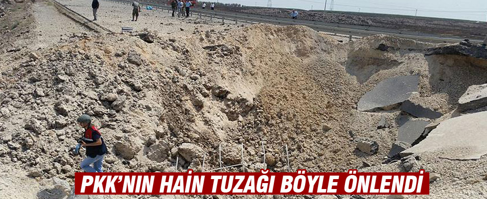 2 ton el yapımı patlayıcı imha edildi
