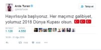 Arda Turan'dan Rusya Maçı Öncesi Mesaj