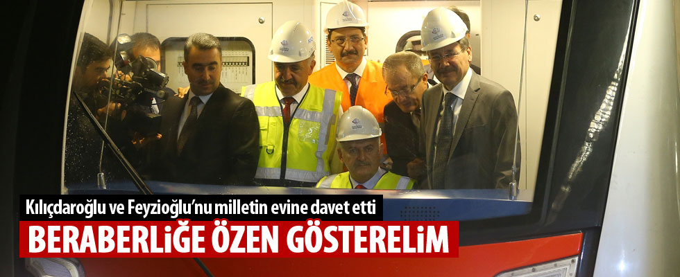 Başbakan Yıldırım'dan Kılıçdaroğlu ve Metin Feyzioğlu'na adli yıl açılışı için davet