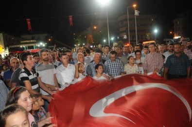 Çan'da Şehitler İçin Saygı Yürüyüşü Düzenlendi