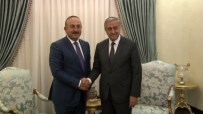 Cumhurbaşkanı Akıncı Bakan Çavuşoğlu'nu Kabul Etti