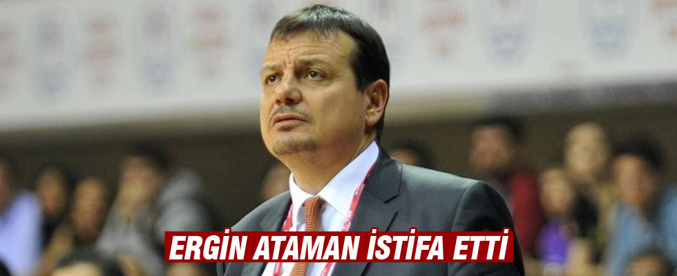 Ergin Ataman istifa etti