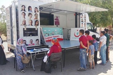 Mardin'de Sağlıklı Yaşam Aracı Hizmet Vermeye Devam Ediyor