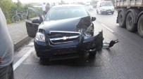 Çarşamba'da Trafik Kazası Açıklaması 1 Yaralı