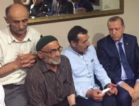 Cumhurbaşkanı Erdoğan'dan şehit ailesine taziye ziyareti