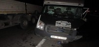 HATALı SOLLAMA - Kütahya-Gediz Karayolunda Zincirleme Trafik Kazası Açıklaması 1 Ölü, 4 Yaralı
