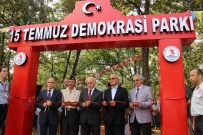 OMÜ'de '15 Temmuz Demokrasi Parkı Ve Anıtı' Açıldı
