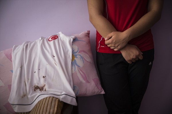 'Üzerine kan bulaşan milli formamı saklayacağım'