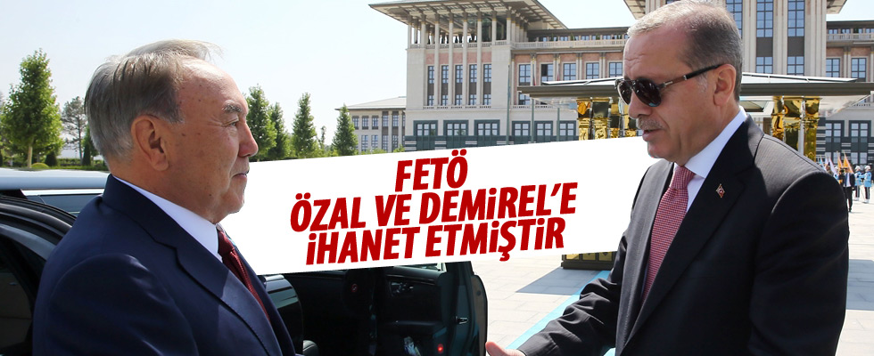 Cumhurbaşkanı Erdoğan: Özal ve Demirel'e ihanet ettiler