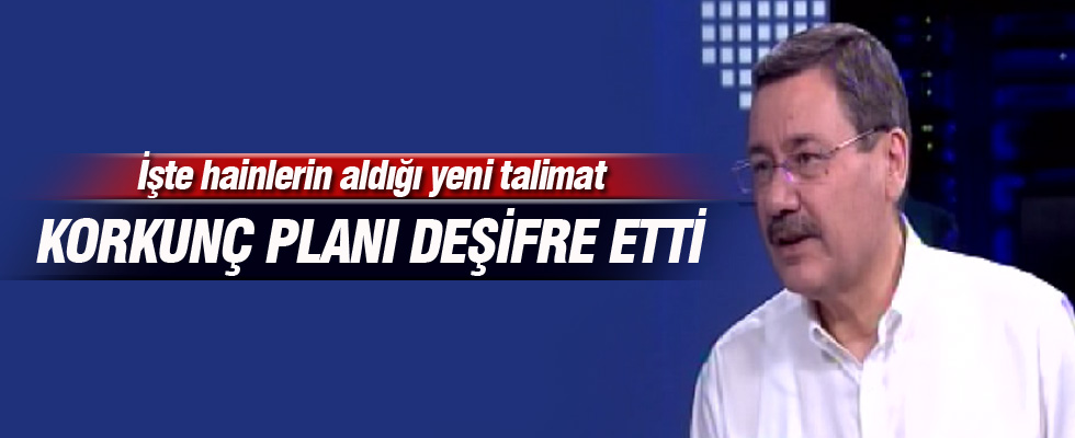 Melih Gökçek hainlerin yeni planını açıkladı