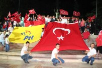 TAŞPıNAR - PTT Çalışanlarından Demokrasi Nöbetine Destek