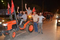 500'Ü Aşkın Traktörle Demokrasi Konvoyu