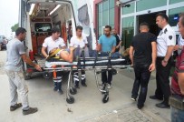 ŞEREFIYE - İnşaattan Düşen İşçi Yaralandı