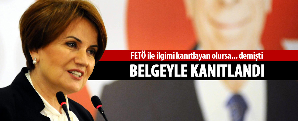 Meral Akşener'i FETÖ bakan yaptı iddiası