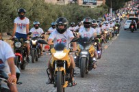 REKOR DENEMESİ - 4 Bin 500 Motosikletle Guiness Rekoru Denemesi