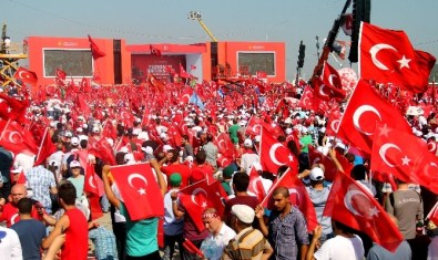 Yenikapı Miting Alanından Renkli Görüntüler