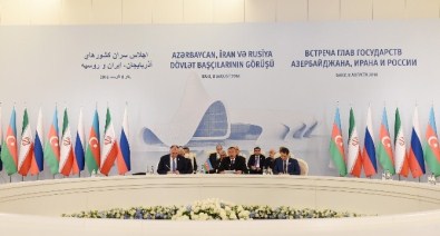 Azerbaycan, Rusya Ve İran Üçlü Zirve'de Buluştu