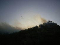 ORMAN İŞÇİSİ - Balıkesir Dursunbey İle Bursa Büyükorhan Sınırındaki Orman Yangını Kontrol Altına Alındı