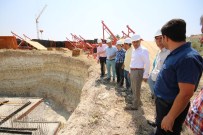 KONUT PROJESİ - Başkan Özaltun, TOKİ İnşaatında İncelemelerde Bulundu