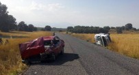 BAYAVŞAR - Beyşehir'de İki Ayrı Trafik Kazası Açıklaması 8 Yaralı