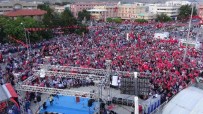 DEDE MUSA BAŞTÜRK - Erzincan Halkı Demokrasi Ve Şehitler Mitinginde Buluştu