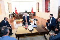 HASAN KÜTÜK - Kılıçdaroğlu, Birleşik Kamu-İş Konfederasyonu Yönetim Kurulunu Kabul Etti