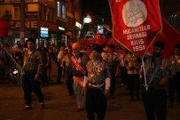 Kilis'te Şehit Astsubay Ömer Halisdemir'e Saygı Yürüyüşü