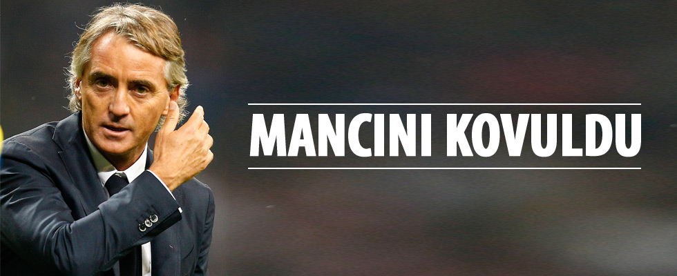 Mancini Inter'den kovuldu