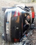 Adıyaman'da Otomobil Takla Attı Açıklaması 5 Yaralı