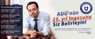 ADÜ'nün 25. Yıl Logosunu Aydın Halkı Seçecek
