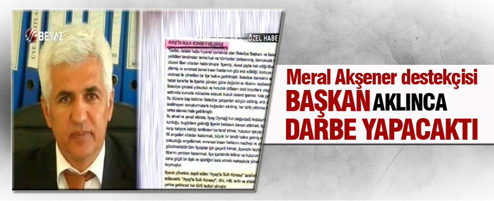 Kendince darbe yapacaktı!