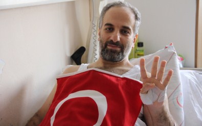 'Bileğimden Aşağısı Çalışmıyor Ama Vatan Sağ Olsun'