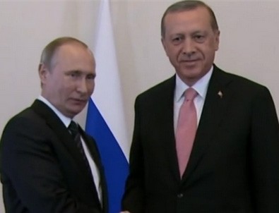 Erdoğan ve Putin'den kriz sonrası ilk yüz yüze temas