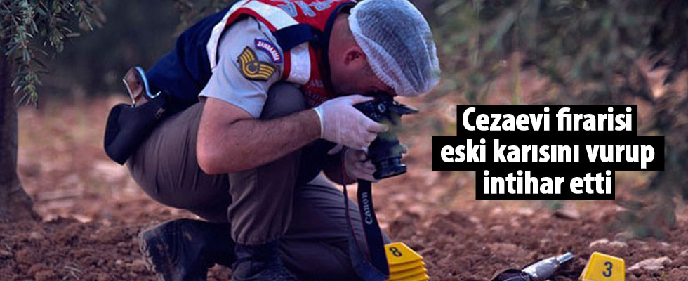 Karısını yaralayan cezaevi firarisi intihar Etti