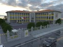 GÜNEYKAYA - Sivas'ta Yeni Okulların Yapımı Devam Ediyor
