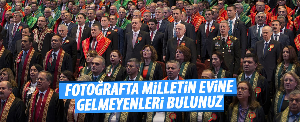 Beştepe'de Adli Yıl Açılış Töreni