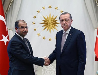 Cumhurbaşkanı Erdoğan, Cuburi'yi kabul etti