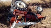 İBRAHIM YıLMAZ - Devrilen Traktörün Altında Kalan Çocuk Hayatını Kaybetti