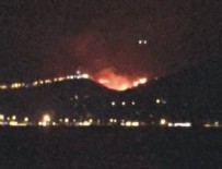 İzmir Karşıyaka'da korkutan yangın