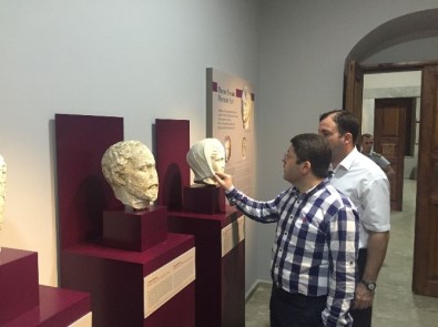 Milletvekili Tunç Amasra Müzesi'ni İnceledi