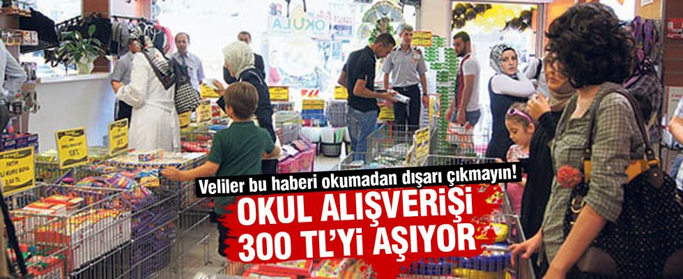 Okula araç-gereçlerinin fiyatları arttı